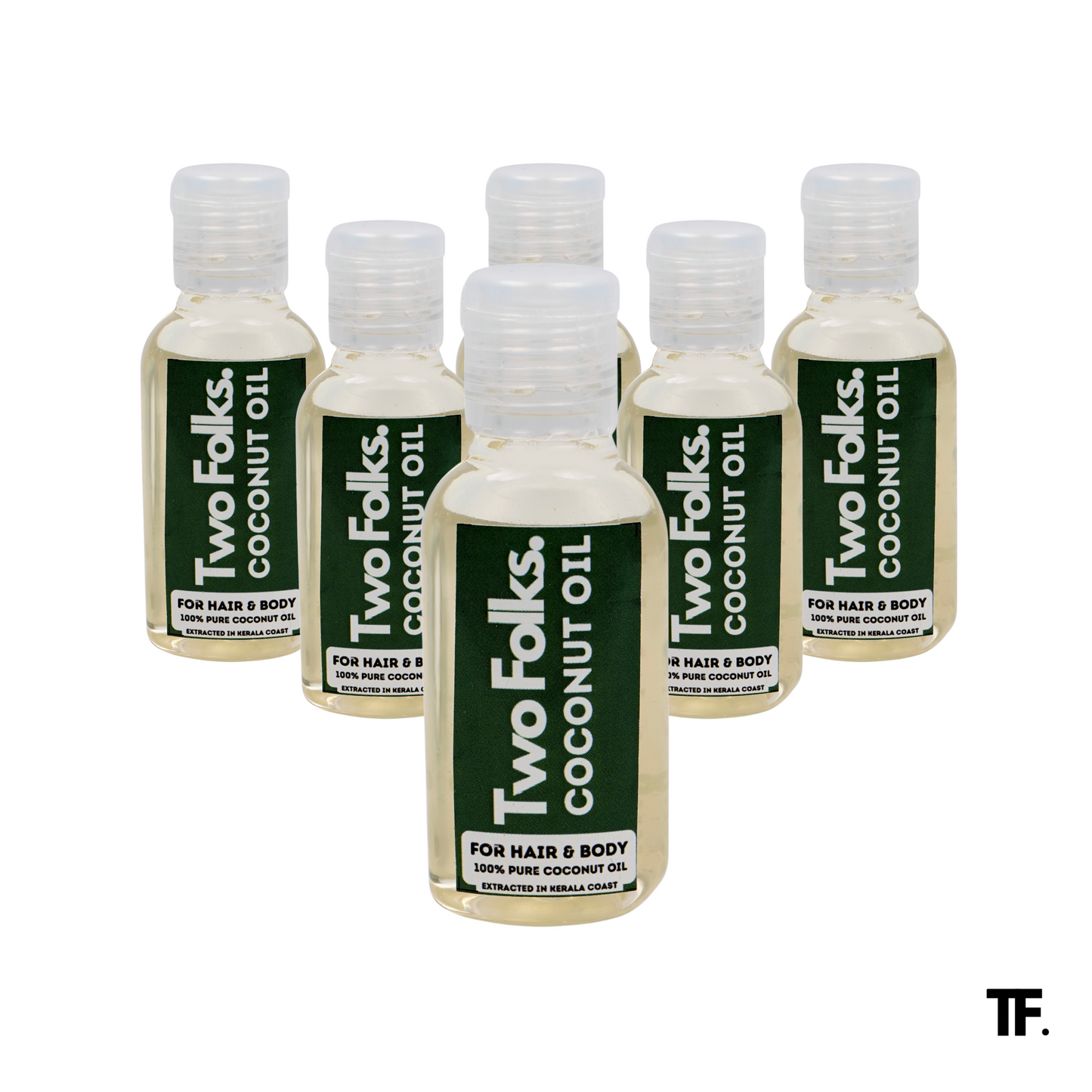 COCONUT OIL - 20ml | Pack of 6 pcs | TRAVEL-SIZED MIRACLE